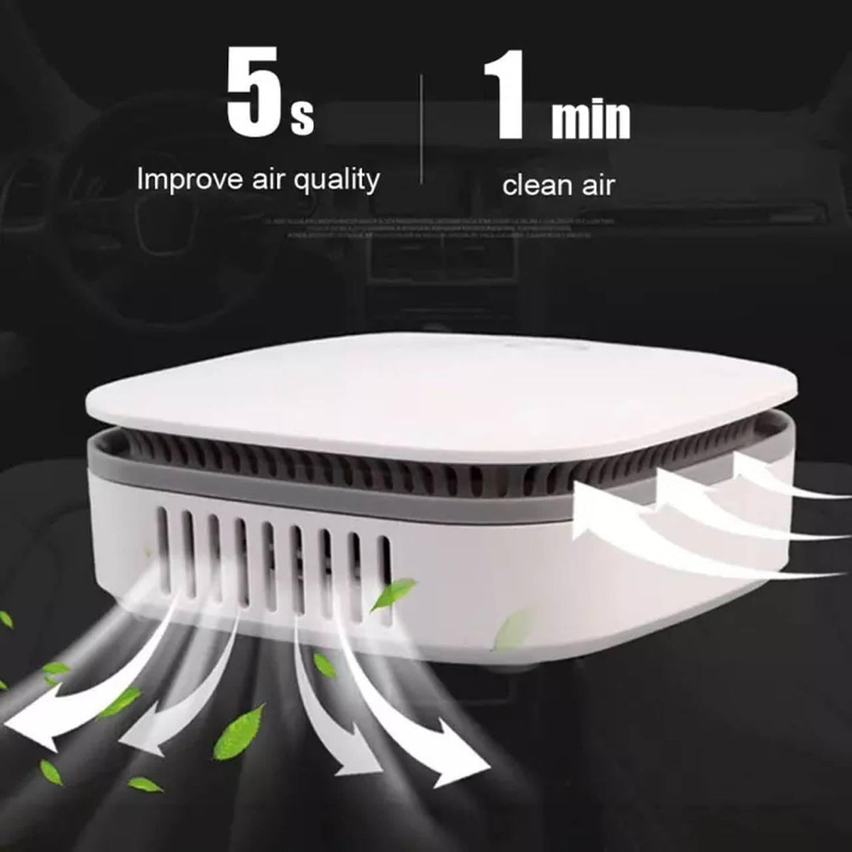 Kompaktan uređaj koji jonizuje vazduh uz pomoć ventilatora.