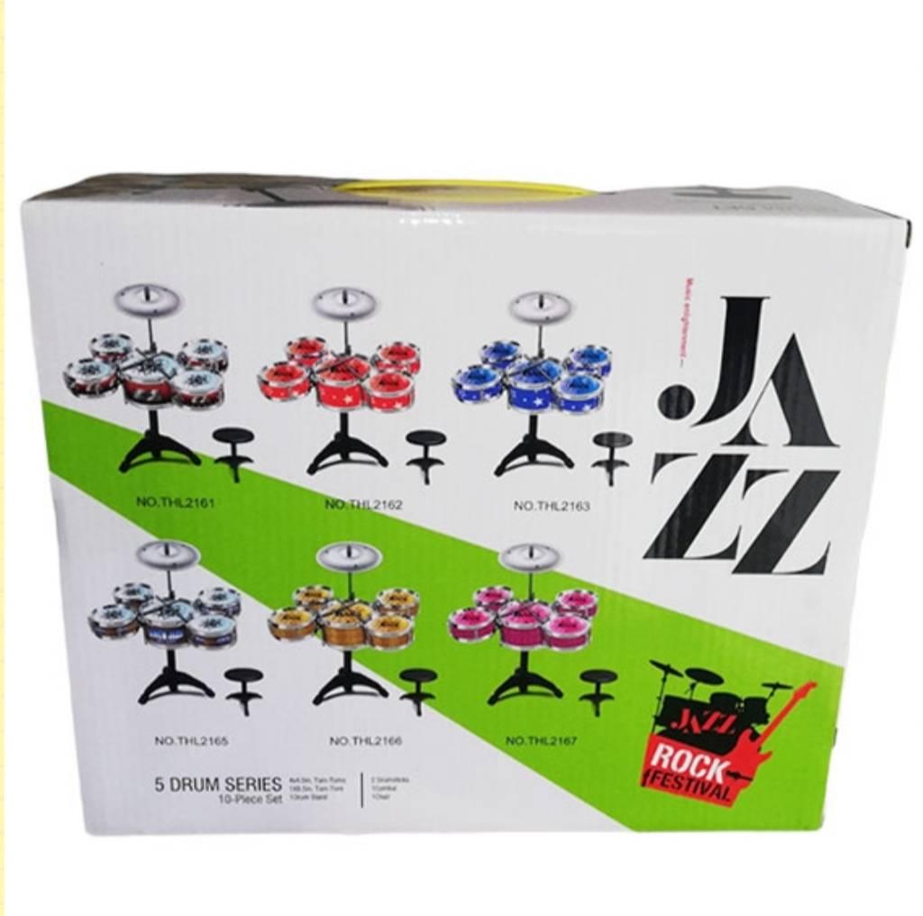 Bubnjevi za decu 5u1 sa stolicom Jazz drum - Ali tako
