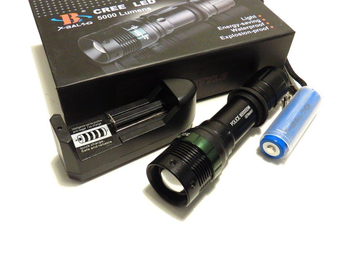 Police Cree T6 LED Lampa - Ali tako