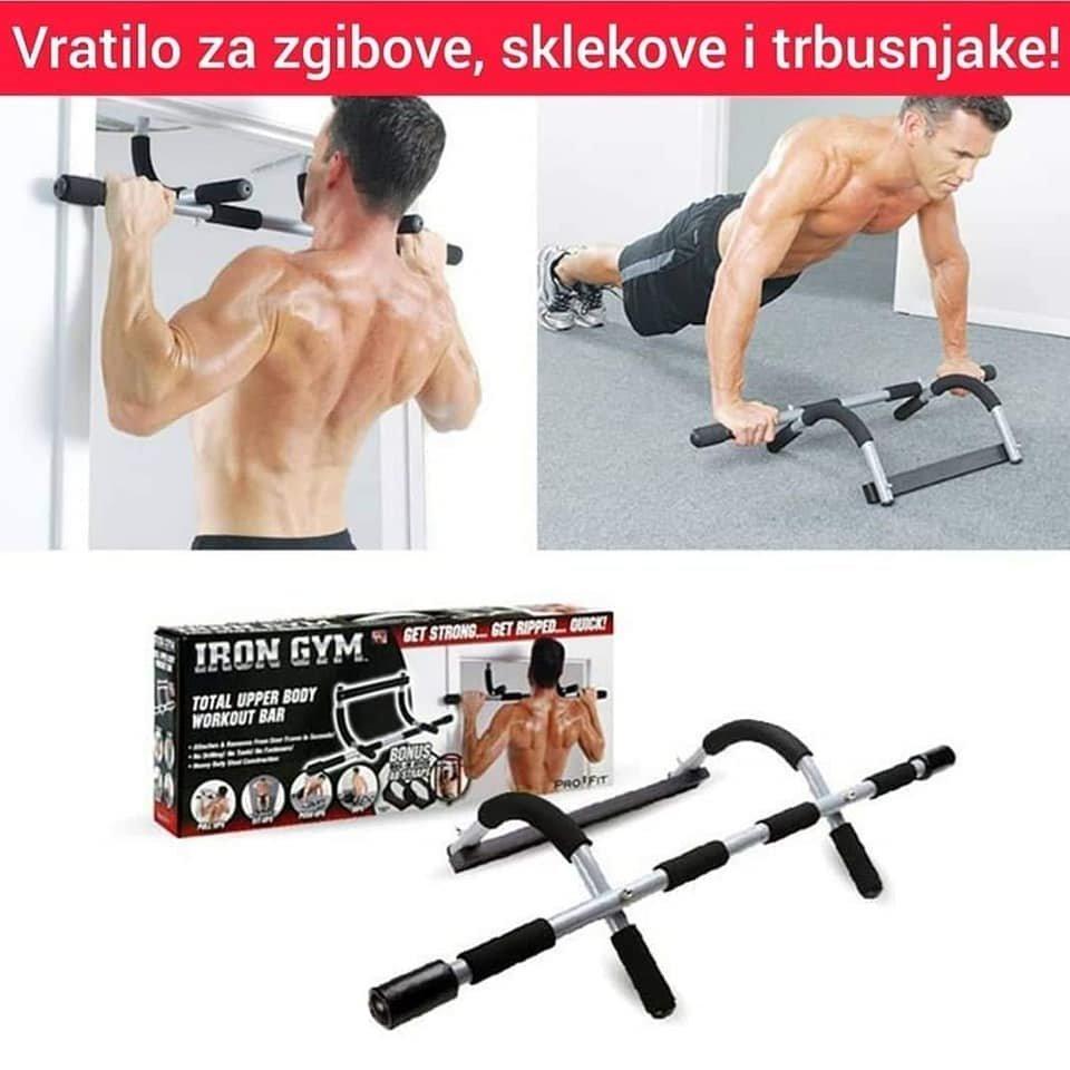 Vratilo za vežbanje namenjeno izvođenju zgibova.