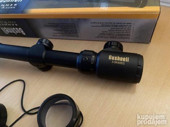 Fotografija prikazuje uvećanje optike Bushnell EG.