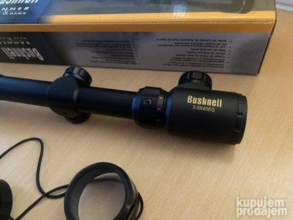 Fotografija prikazuje uvećanje optike Bushnell EG.