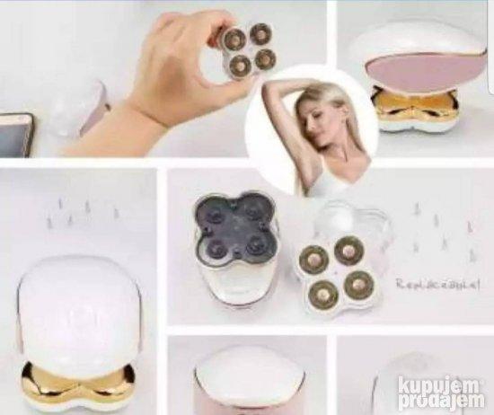 Hart of Love depilator sa ugrađenim LED svetlom za praćenje područja tretiranja.