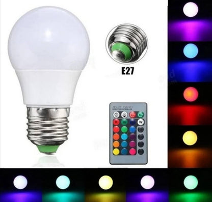 Na slici je prikazana RGB LED sijalica.