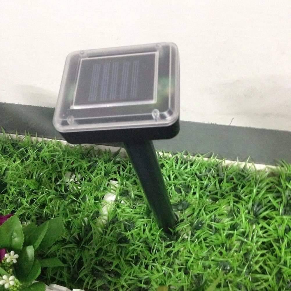 Solarni uređaj za rasterivanje krtica i drugih podzemnih glodara.