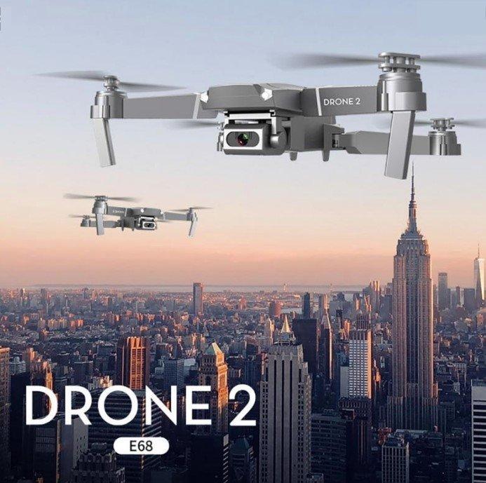 Donja HD kamera na sklopivom dronu E68.