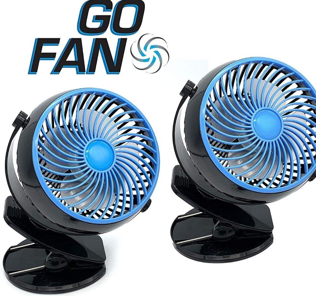 Na slici je Go Fan, kompaktan bežični ventilator koji možete poneti sa sobom.