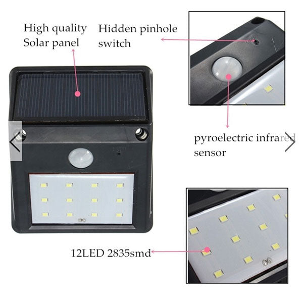 Solarni LED reflektor namenjen je osvetljavanju prostora kao što su terasa ili garaža.