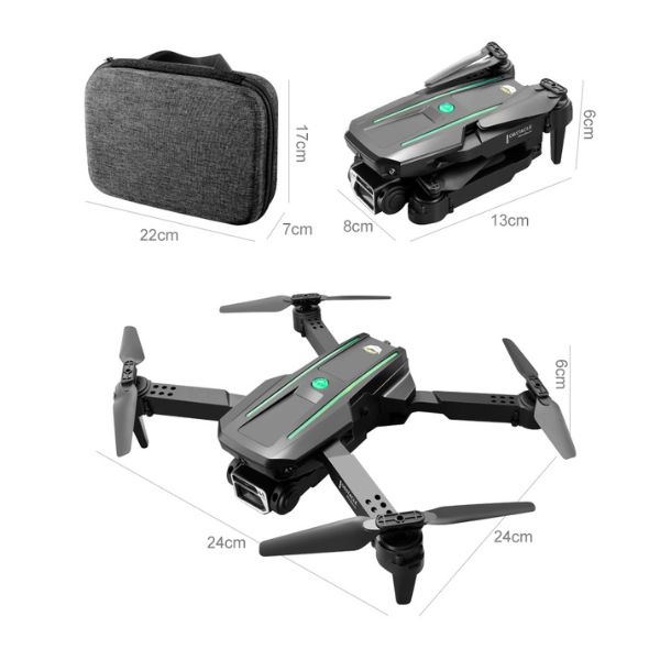 Na slici je dron sa kontrolama za kretanje u više smerova.