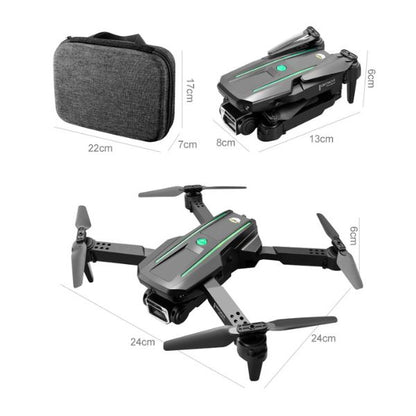 Na slici je dron sa kontrolama za kretanje u više smerova.