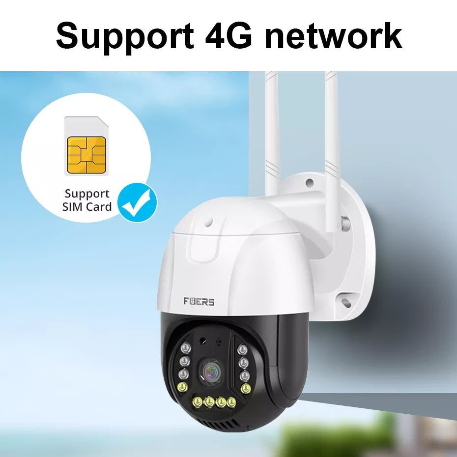 Nadzorna kamera za spoljnu upotrebu sa bežičnim Wi-Fi i mobilnim povezivanjem.