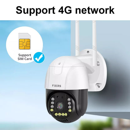 Nadzorna kamera za spoljnu upotrebu sa bežičnim Wi-Fi i mobilnim povezivanjem.