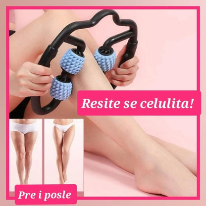 Ručni masažer PRODAVANI sa četiri loptice za masažu tela.