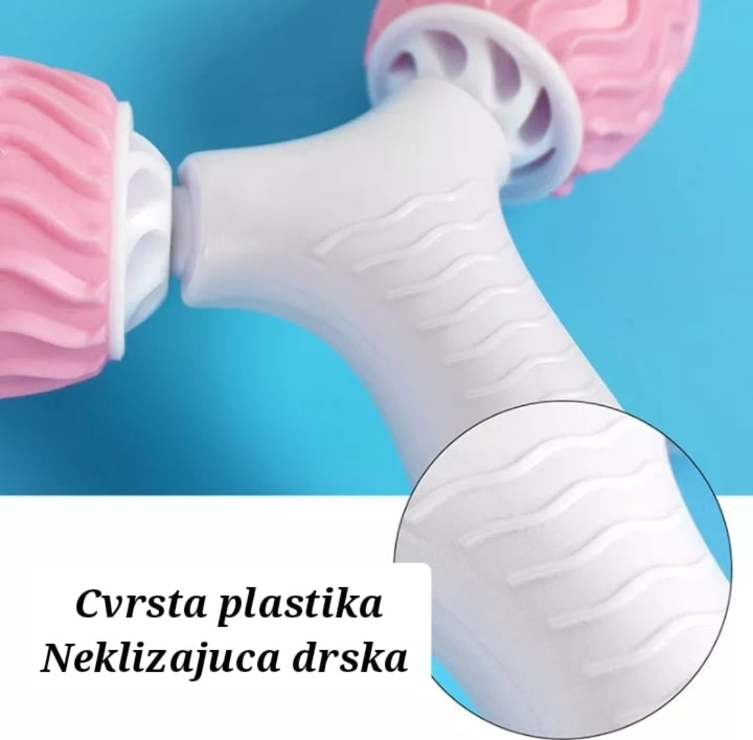 Ručni masažer PRODAVANI namenjen je masaži leđa, stomaka i nogu.