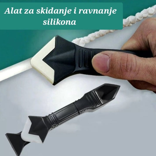 Alat PRODAVANI za uklanjanje ostataka i ravnanje silikona.