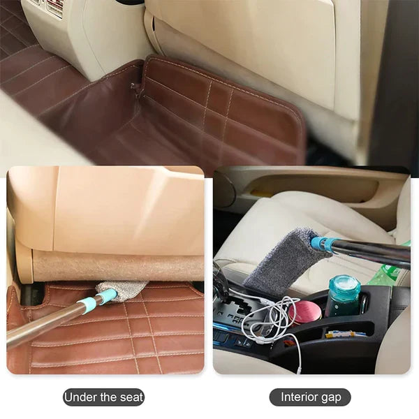 Savitljiva četka za prašinu sa mikrofiber nastavkom.