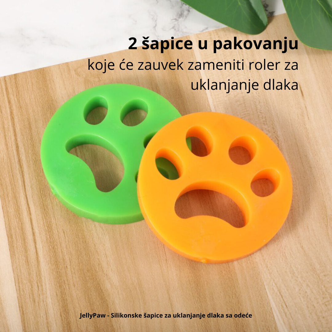 Silikonska šapica namenjena uklanjanju dlaka kućnih ljubimaca sa odeće.
