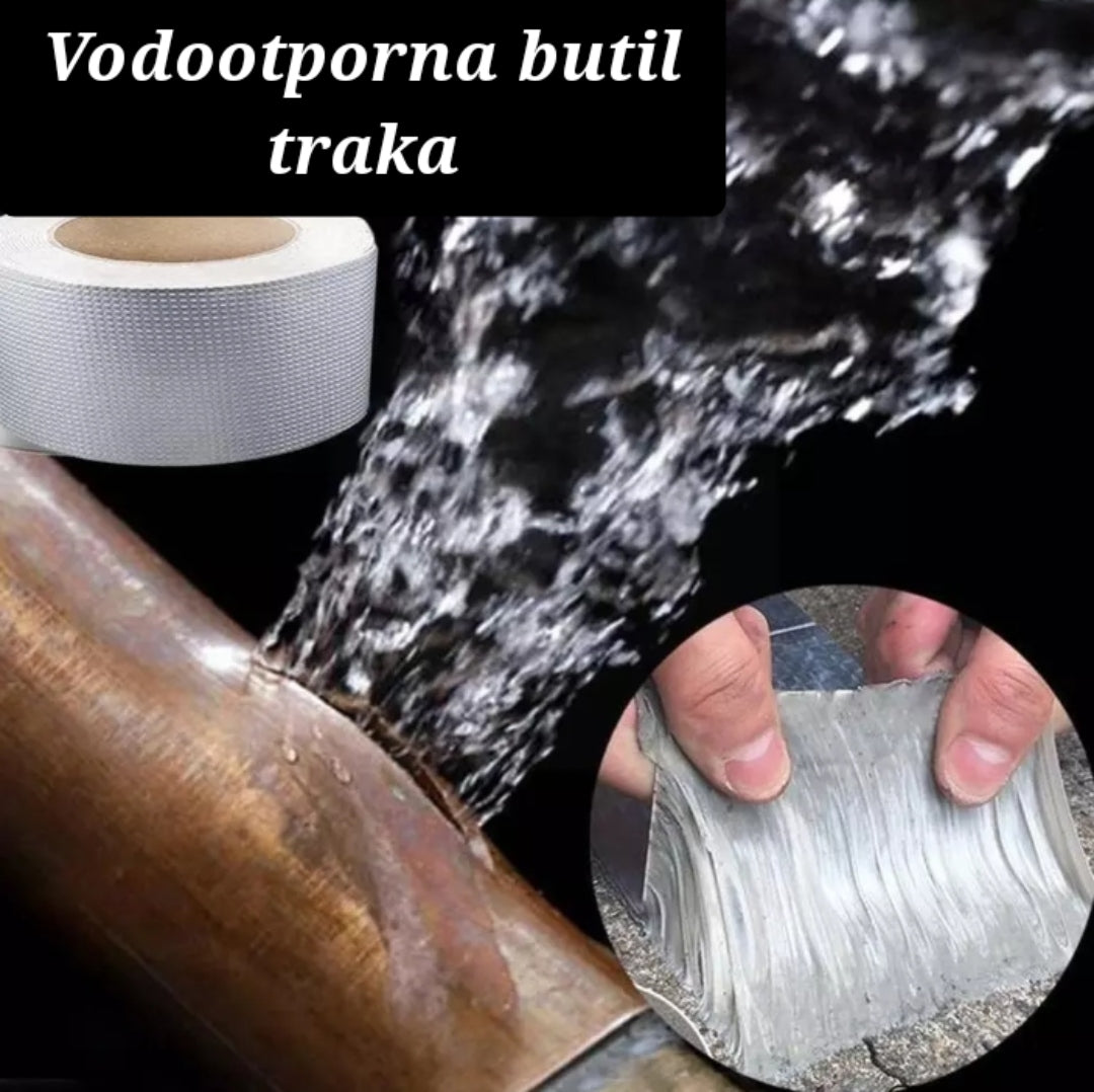 Supersnažna Aluminijum-Butilska Zaptivna Traka - 5m
