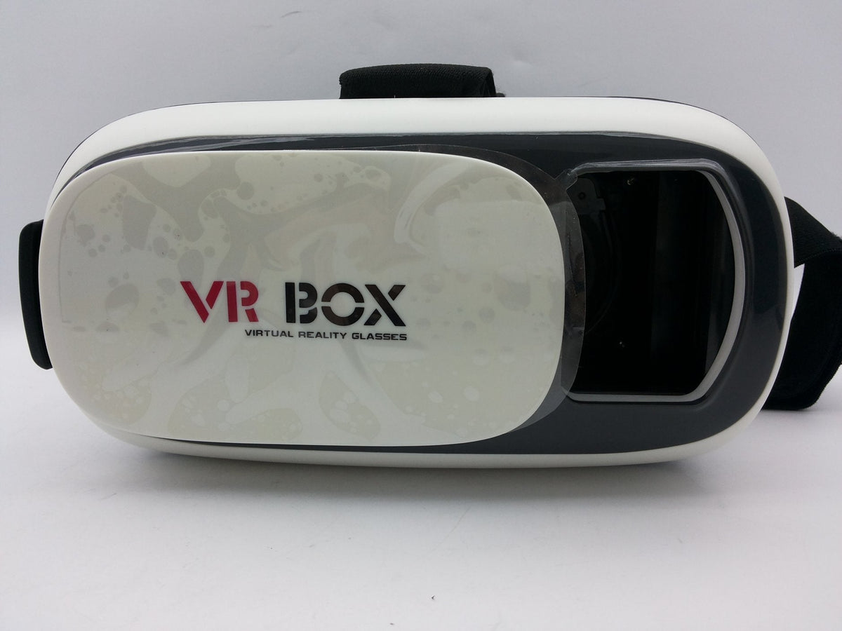 Na slici se nalazi BOX 3D model VR naočara uz kontroler.