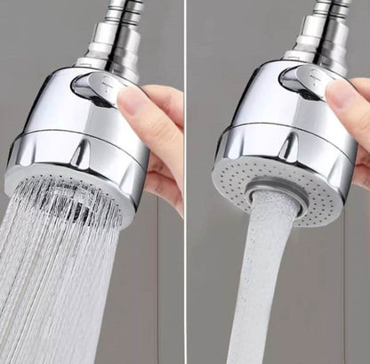 Rotirajući aerator PRODAVANI prikazan je kao dodatak za slavinu.