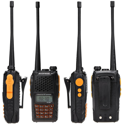 Radio-stanica Baofeng UV-6R predstavljena kao uređaj za dvosmernu komunikaciju.