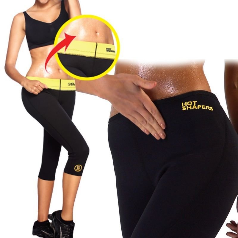 Prikazane su helanke HotShapers namenjene mršavljenju.