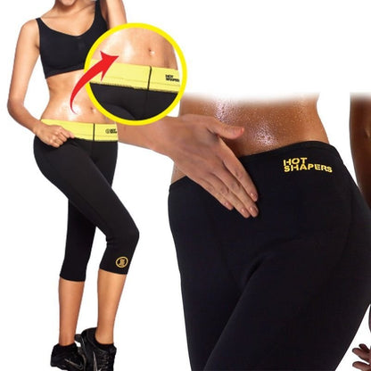 Prikazane su helanke HotShapers namenjene mršavljenju.