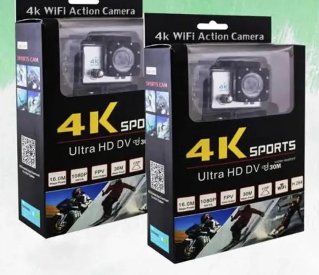 Kamera PRODAVANI za snimanje sportskih aktivnosti u 4K.