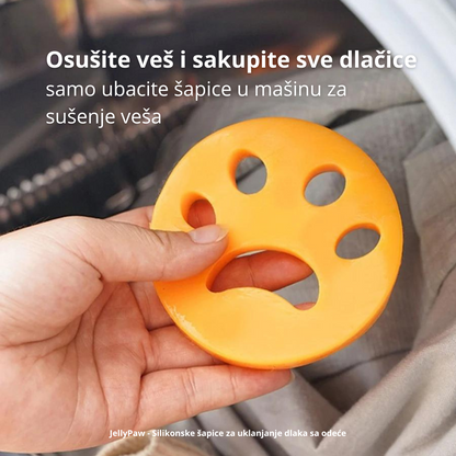 Silikonske šapice za čišćenje dlaka sa odeće i nameštaja.