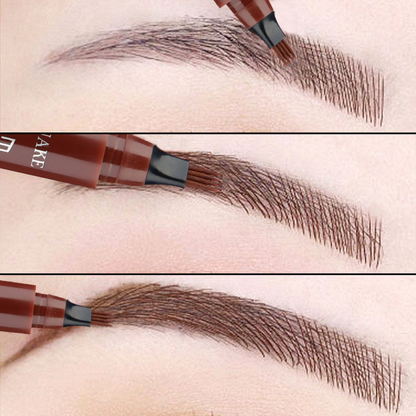 4Brows - Četvorostruka vodootporna microblading olovka za obrve - Ali tako