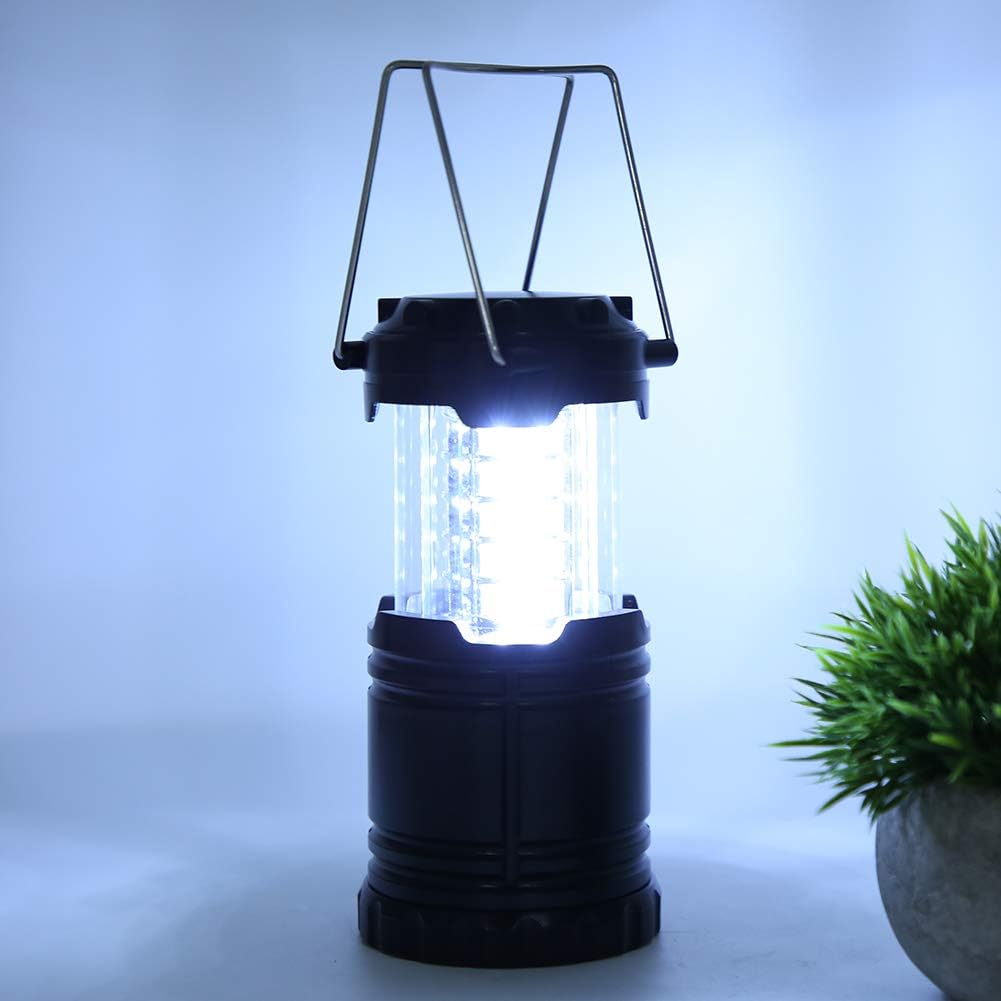 Kamperska LED lampa u ručnom obliku, namenjena prenosivom osvetljenju.