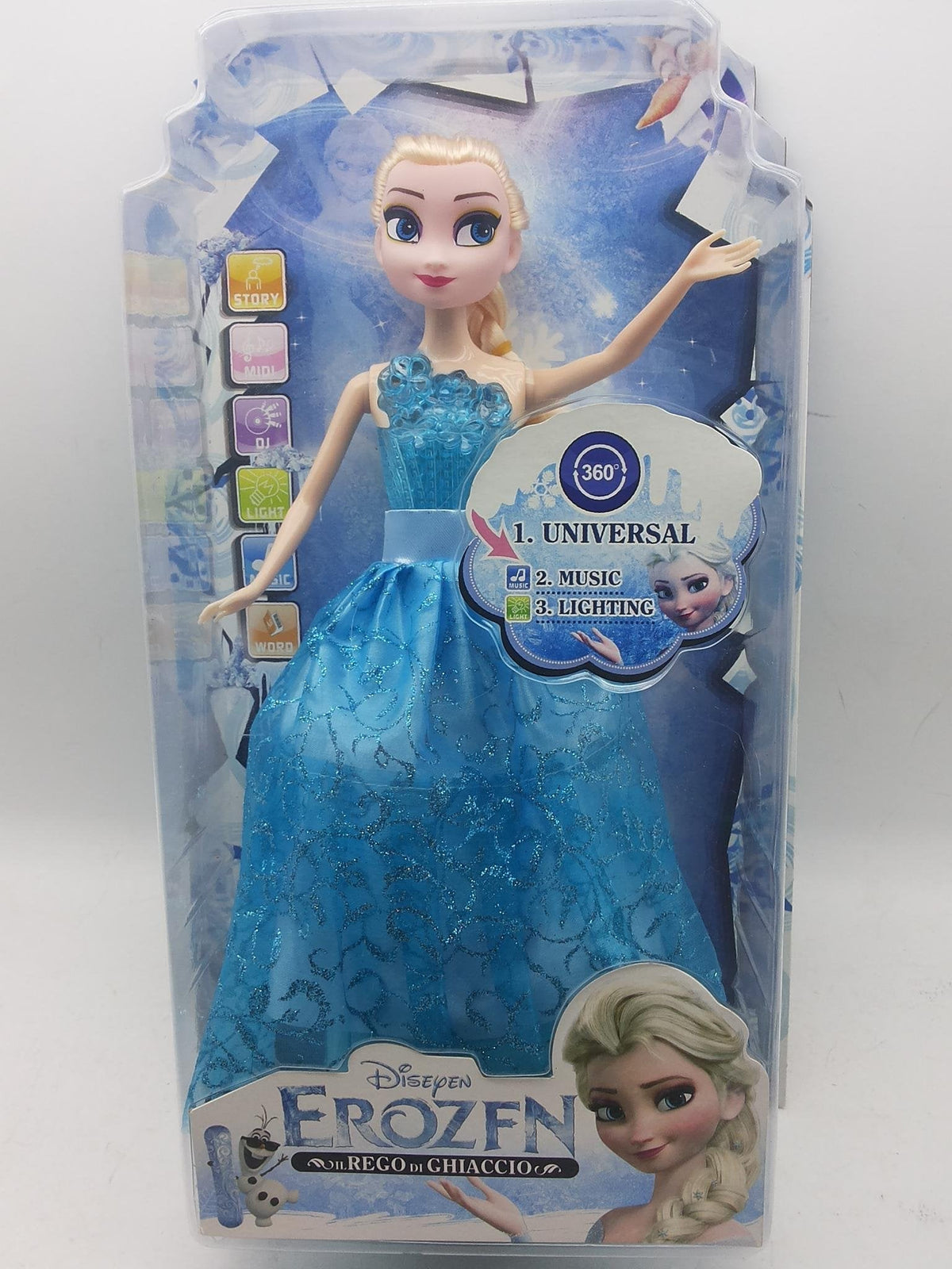 Lutka iz Frozen kategorije predstavljena sa balerinskim motivom.
