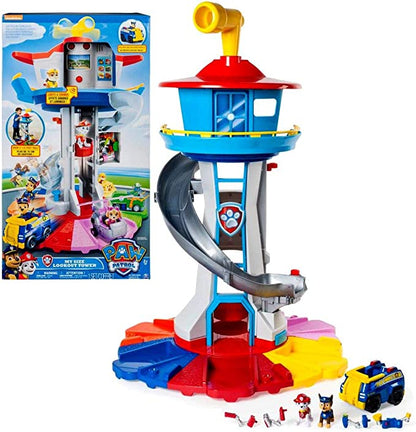 Paw Patrol toranj za igru prikazan je kao deo sveta patrolnih šapa.