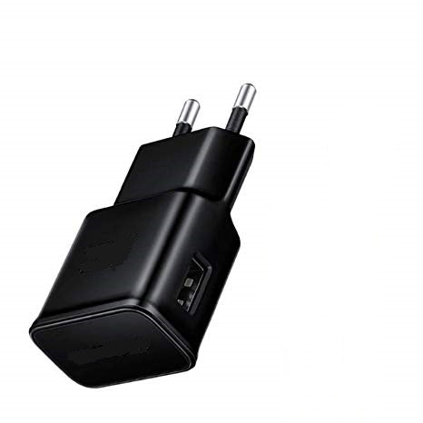 Crni PRODAVANI USB punjač za uređaje sa odgovarajućim USB priključkom.