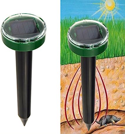 Solarni rasterivači za postavljanje u dvorištu na preporučenom razmaku.