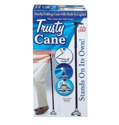 Trusty Cane – Sklopivi Štap za Hodanje sa LED Svetlima