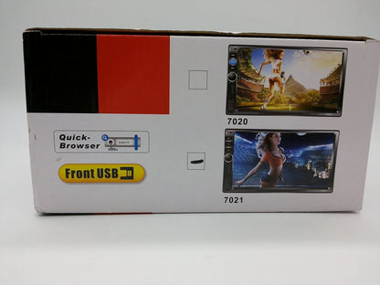 PRODAVANI auto-multimedija navedena za MP5/MP3, SD karticu i USB.
