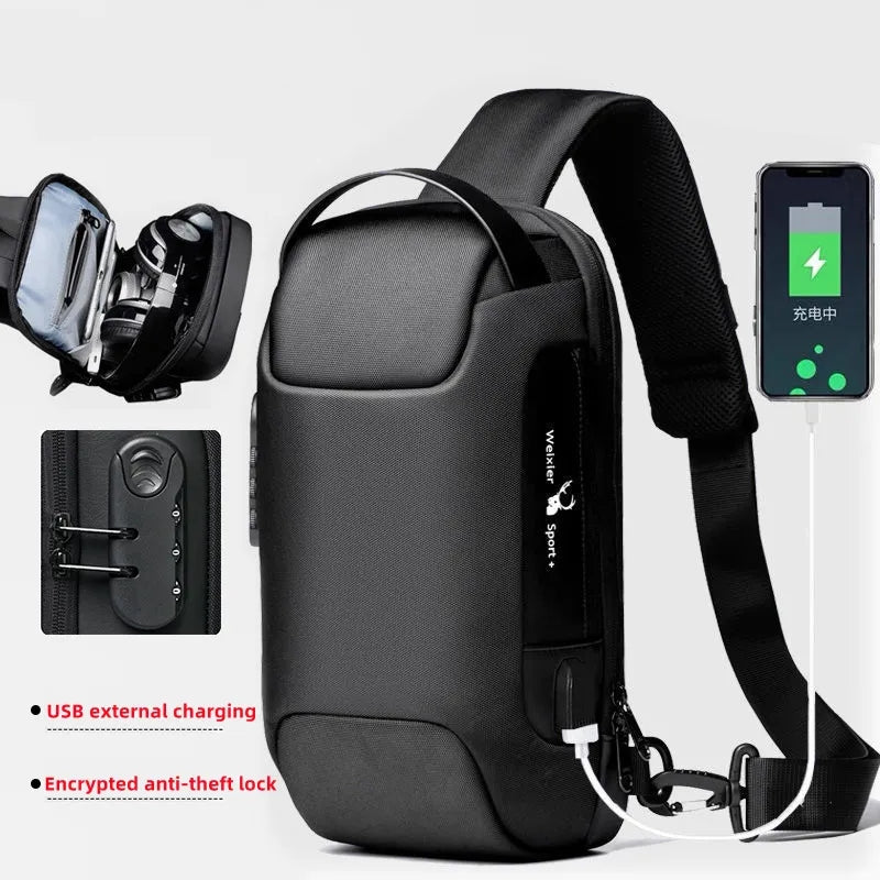 Crna muška torbica PRODAVANI u kategoriji messenger torbi.