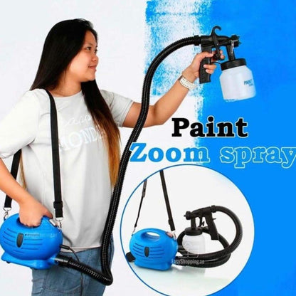 Uređaj Paint Zoom za farbanje i lakiranje sa rezervoarom za boju.