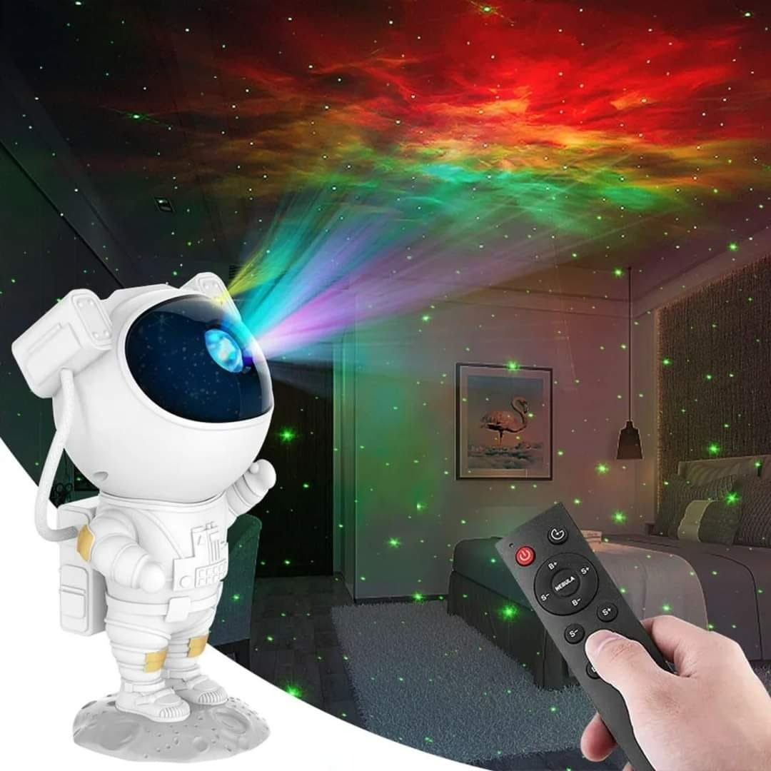 Dekorativni projektor sa motivom astronauta.