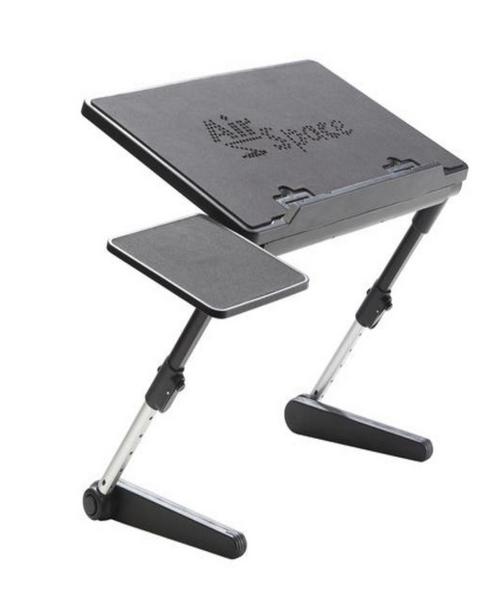 Na slici je prenosivi Air Space stalak namenjen radu uz laptop.