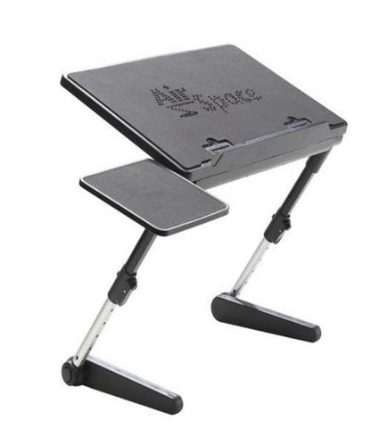 Na slici je prenosivi Air Space stalak namenjen radu uz laptop.