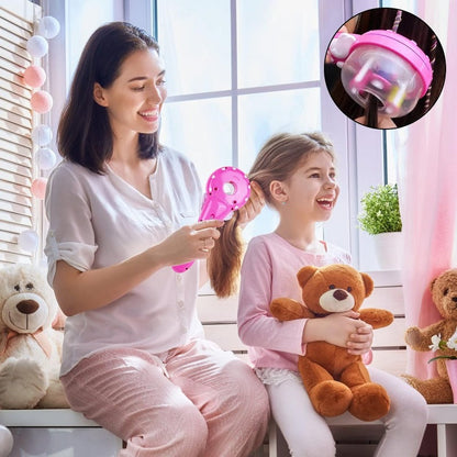 Na slici je prikazan Twist aparat za pravljenje kikica i pletenica.