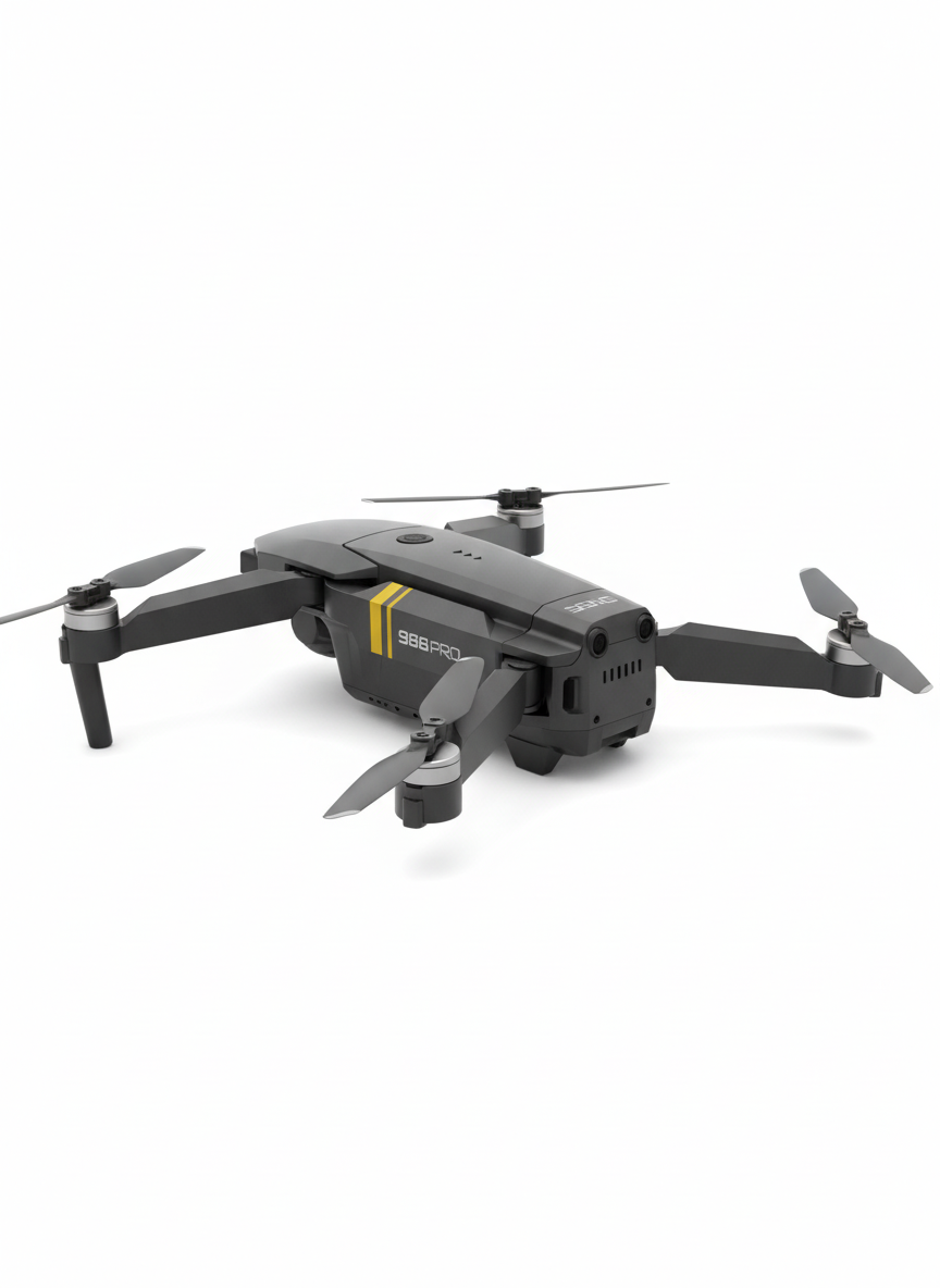 998 PRO Mikro Sklopivi Dron - drugi ugao