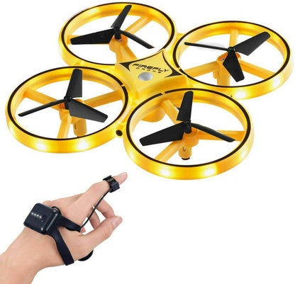 Na slici je prikazan dron Firefly namenjen upravljanju pokretima ruke.