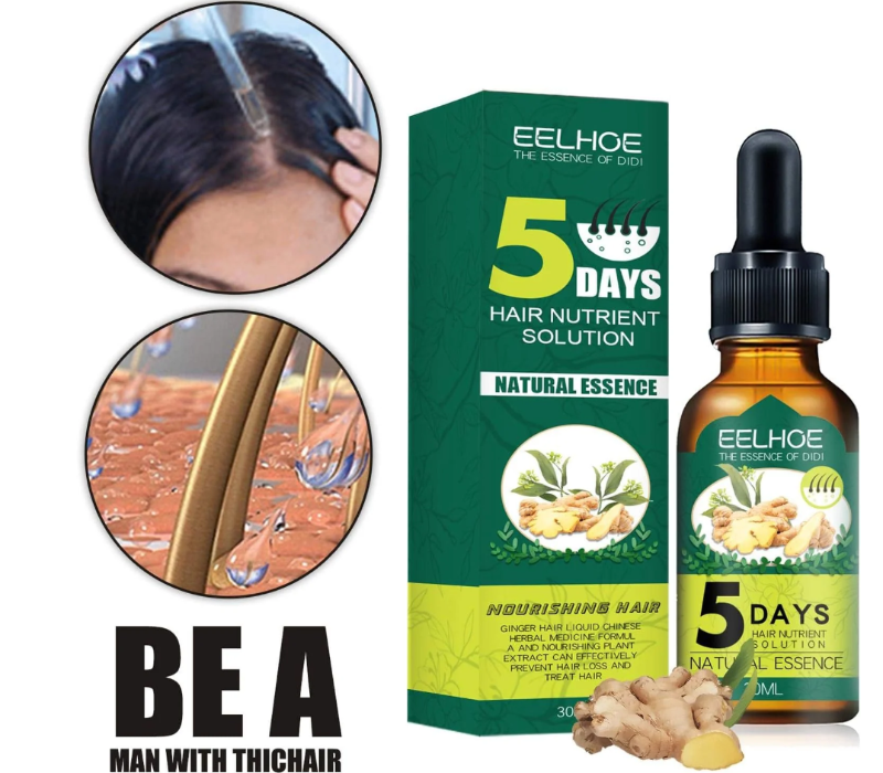 Eelhoe serum na bazi đumbira namenjen je nezi kose.