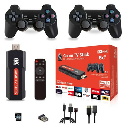 Game TV Stick namenjen igranju retro igara na televizoru.