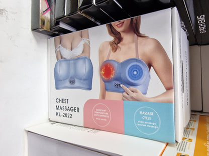 Masažer za grudi sa kaišem za pričvršćivanje.