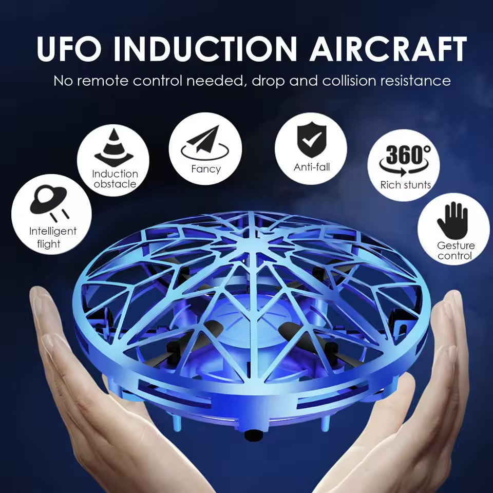 NLO dron za igru kojim se upravlja pokretima ruke.