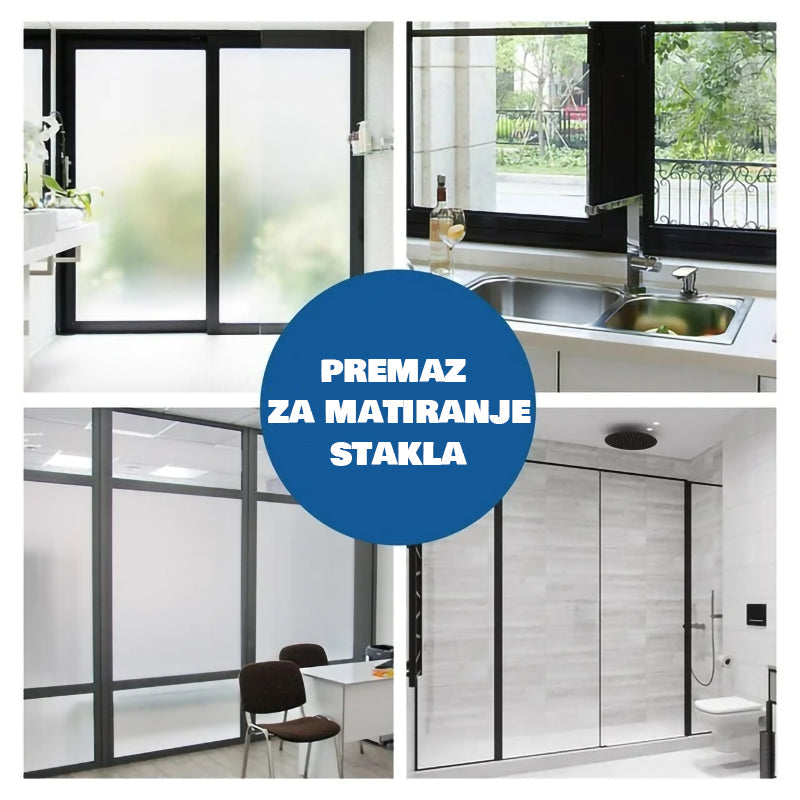 Premaz za prozore predviđen za unutrašnju i spoljašnju primenu.